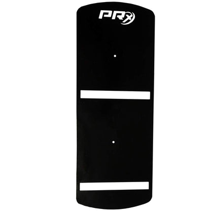 PRx Performance Exercise Medicine Ball Target, USA Made Wall Ball Target, Powder Coated Black, American Made Steel, Wall Protection with Cutouts for Height Markers