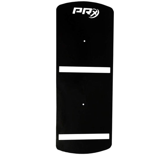PRx Performance Exercise Medicine Ball Target, USA Made Wall Ball Target, Powder Coated Black, American Made Steel, Wall Protection with Cutouts for Height Markers