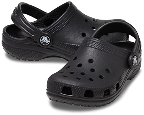 Crocs Unisex Kids Classic Clog T Clog, Black, 10 UK Child