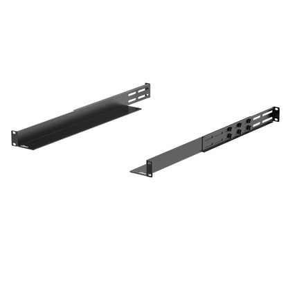 Tecmojo 1U Universal Rack Mount Rails,4-Post Server Rack Shelf Rail with 20.9"-32" Adjustable Depth Fit for Non-Rack Mountable Server/Networking/AV/IT Equipment