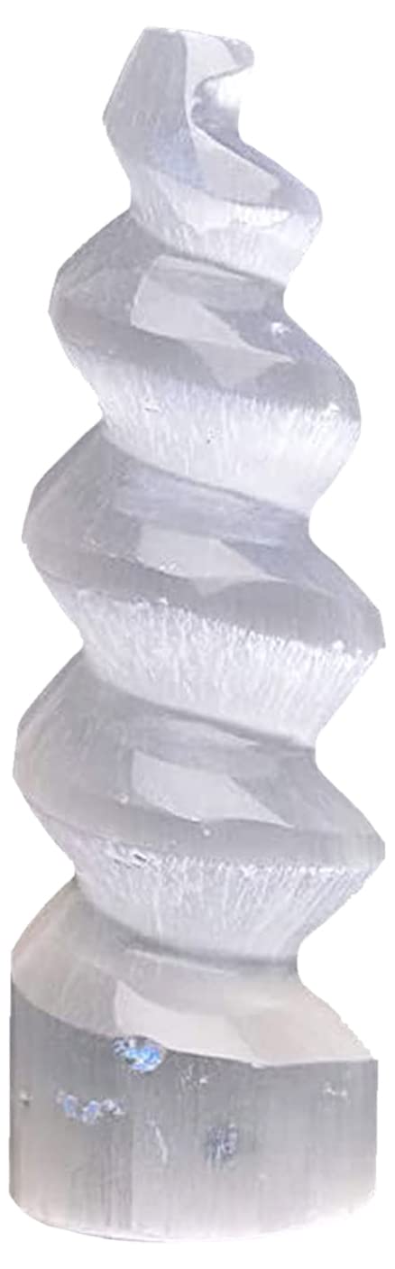 Himalayan Glow WBM Crystal Spiral Selenite
