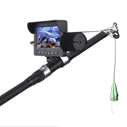 Fish Finder Kit, Underwater Fishing Camera with 4.3'' Display, Portable Video Fish Finder, Led Brightness Adjustment, Aluminum Alloy 165° View Fish Model Camera, For Lake Fishing