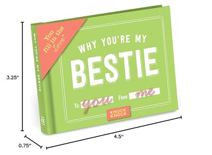 Why You're My Bestie Fill in the Love Book