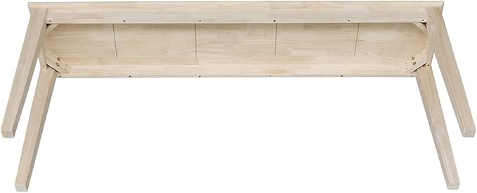 International Concepts Shaker Console Sofa Table, 72-Inch Long, Solid Parawood