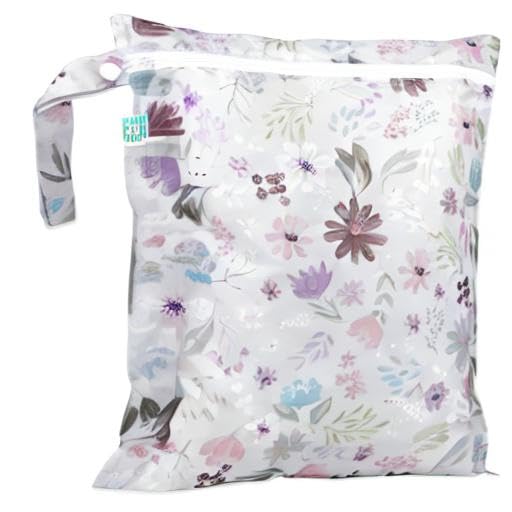 Bumkins Waterproof Wet Bag for Baby, Swim Suit, Cloth Diapers, Pump Parts