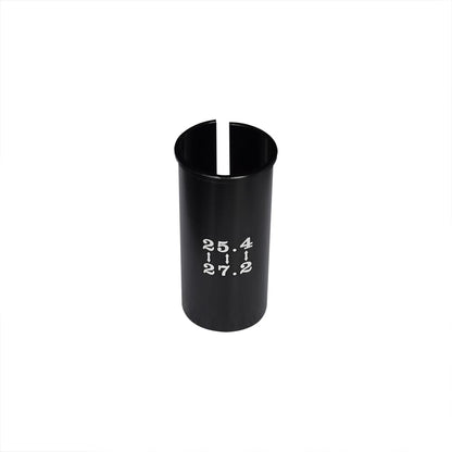 Xmomx Set of 4 Sizes Bike Seat Post Adapter Shim Seat Post Adapter Bicycle Seat Tube Conversion Sleeve 25.4mm to 27.2/28.6/30.9/31.6mm 60mm Length Aluminum Alloy for Road Mountain Bike MTB