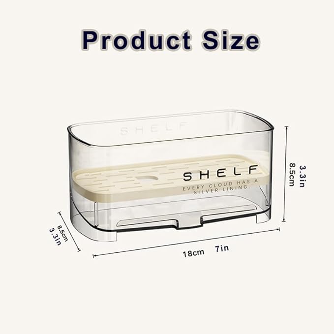 Sponge Holder for Kitchen Sink, Countertop Sink Caddy for Sponges, Brush &