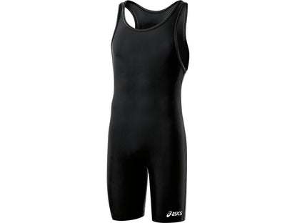 ASICS Men's Solid Modified Singlet, Black, Small