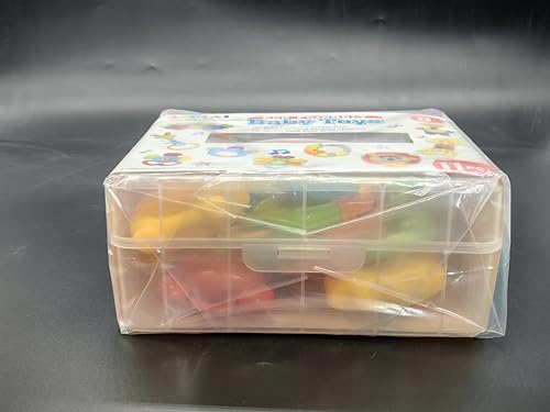 Infant Toys 0-3 Months Infant Rattles AIVIAI Baby Rattle Teether Toy Set with Storage Box Musical rattles for Newborn Girl Boy 5 6 8 9 12 Month (11pcs)