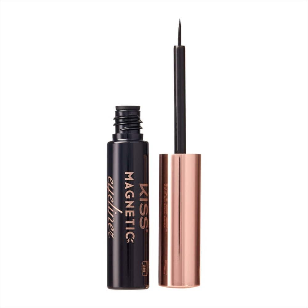 KISS Magnetic, Magnetic Eyeliner, Smudge Proof, Works Magnetic Lashes, Includes 1 Magnetic Lash Eyeliner, Long Lasting Wear, Can Be Used With Strip Lashes And Lash Clusters