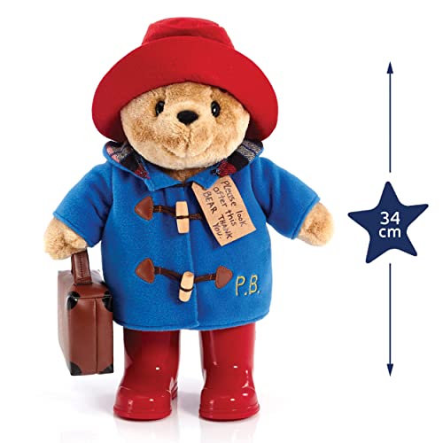 Rainbow Designs Classic Paddington Bear with Boots and Suitcase 36cm