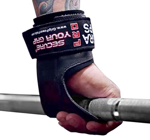 Cobra Grips PRO Weight Lifting Gloves Heavy Duty Straps Alternative Power Lifting Hooks for Deadlifts Adjustable Neoprene Padded Wrist Support Bodybuilding
