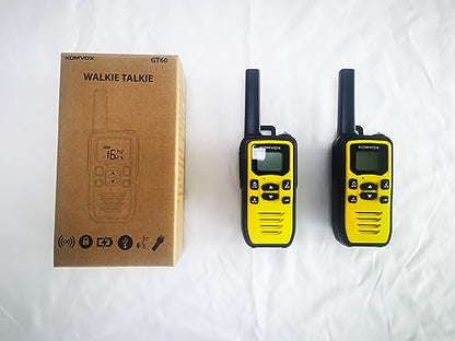 Professional Walkie Talkies for Adults, Rechargeable PMR Two Way Radios, 2 Way Radios Walky Talky Survival Gear and Equipment