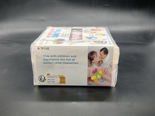 Infant Toys 0-3 Months Infant Rattles AIVIAI Baby Rattle Teether Toy Set with Storage Box Musical rattles for Newborn Girl Boy 5 6 8 9 12 Month (11pcs)