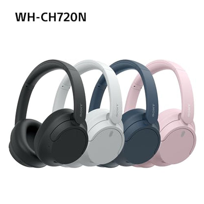 Sony WH-CH720N Wireless Bluetooth Noise Cancelling Over-Ear Headphones, Ambient Sound Mode, Lightweight Design, up to 35 hr battery life, iOS & Android - Black