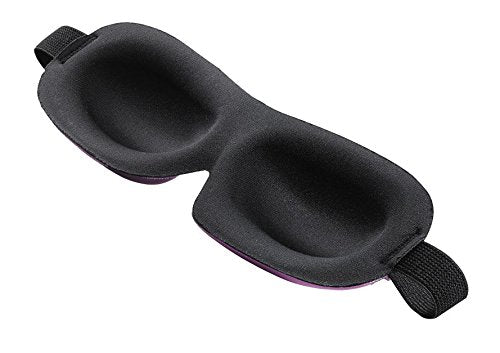 Bucky 40 Blinks No Pressure Solid Eye Mask for Sleep & Travel, Crimson, One Size, Crimson, 1 Count (Pack of 1), 40 Blinks No Pressure Eye Mask for Travel & Sleep
