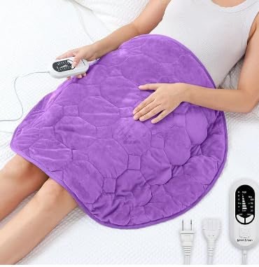 immtree Weighted Heating Pad for Deeper Pain Relief, 7lbs XXXL Size(29x24) with Fast Heat Technology, Heated Blankets for Adults, Relief for Back and Shoulder and Knee