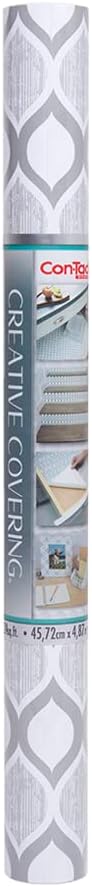 Con-Tact Brand Creative Covering, Self-Adhesive Shelf Liner, Savoy Stone