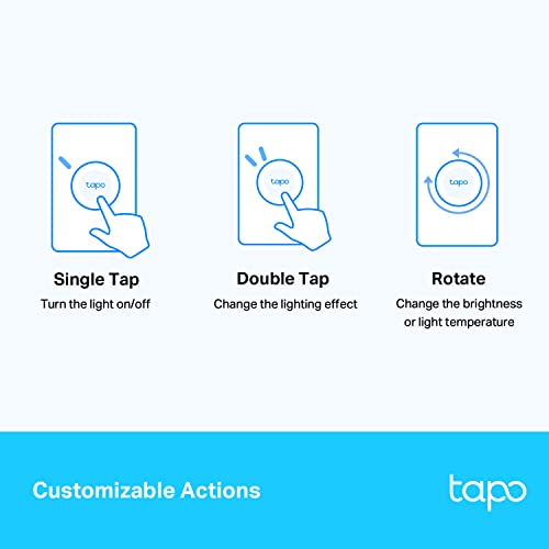 TP-Link Tapo Smart Light Bulbs, 1100 Lumens High Brightness (75W Equivalent), Matter-Certified, 16M Colors WiFi Light Bulb, Dimmable, Works w/Siri, Alexa & Google Home, A19 E26, Tapo L535E(2-Pack)