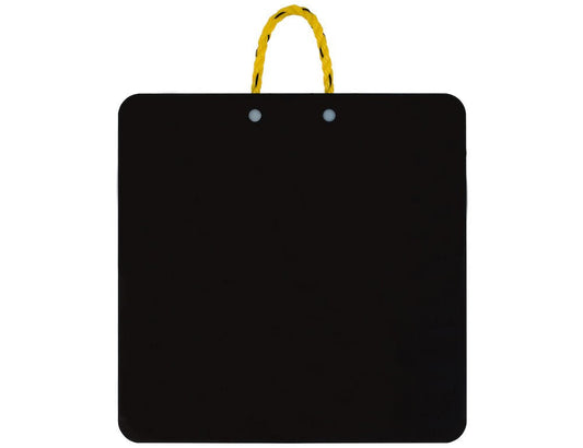 Buyers Products OP242415 HDPE Poly Outrigger Pad 24x24x1.5 Inch, Heavy Duty Jack Pad for Utility Trucks, Cranes, RV Accessories, Lightweight Non Slip Pad with Rope Handle for Trailers & Campers