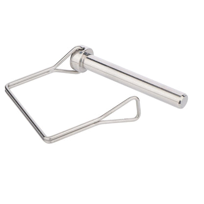 2 Pack Full 316 SS Square Pto Pin, Safety Coupler Pin 3/8" x 2-3/4"(9.5mm x 70mm), Full Marine Grade 316 Stainless Steel Heavy Duty Shaft Locking Pin