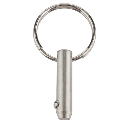 2 Pack Quick Release Pin, Diameter 5/16"(8mm), Usable Length 0.83"(21mm), Overall Length 1.38"(35mm), Full 316 Stainless Steel, Bimini Top Pin, Marine Hardware