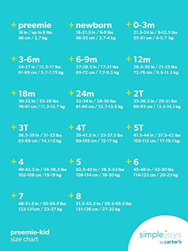 Simple Joys by Carter's Baby Boys' 2-Pack Fleece Full Zip Hoodies, Grey/Navy, 7