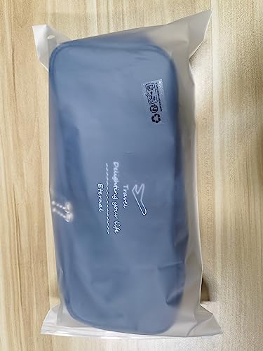 BETLLEMORY Packing Cubes 8 Sets Travel Luggage Organizers with Waterproof Shoe Storage Bag Compression Pouches(Navy Blue)