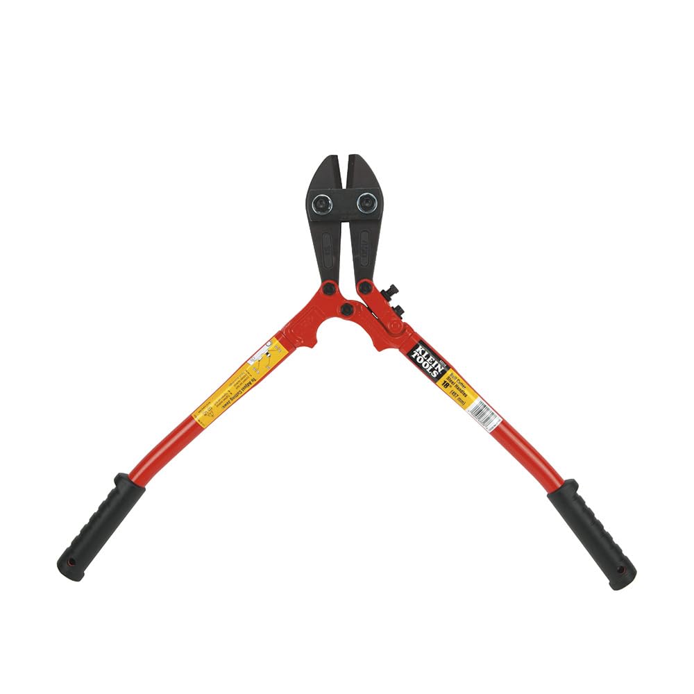 Klein Tools 63318 Bolt Cutter, Steel Handle, 18-Inch