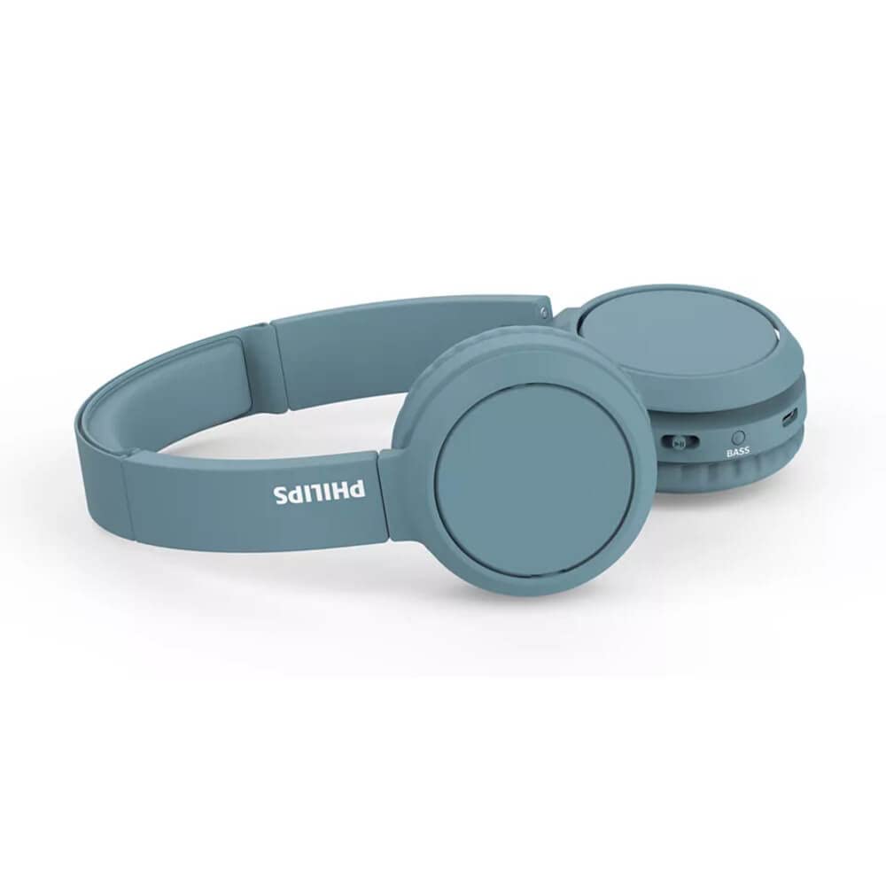Philips TAH4205 Wireless On-Ear Headphones (Blue)