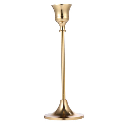 HOMOCONO Iron Candlestick Holder Retro Style Candle Holder Decor Unique Iron Desktop Ornament for Home Decoration Weddings Parties and Anniversaries for Friends and Family
