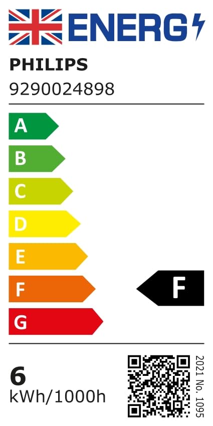 Philips Hue New White Ambiance Smart Light Bulb 4 Pack 60W - 800 Lumen [E27 Edison Screw] with Bluetooth. Works with Alexa, Google Assistant and Apple Homekit.
