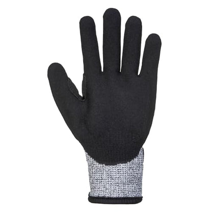 Portwest A722 Durable Anti Impact Cut Resistant Glove Grey/Black, Large