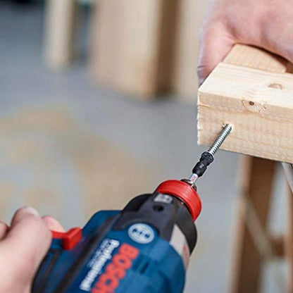 Bosch Professional 8pcs. Double Screwdriver Set (Impact Control, 8 x PH2-T20 Bits, Length 65mm, Pick and Click, Accessory Impact Drill)