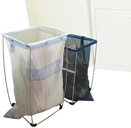 Bag Holder Stand for 39-45 Gallon Plastic & Paper Bags, Lawn Yard Work