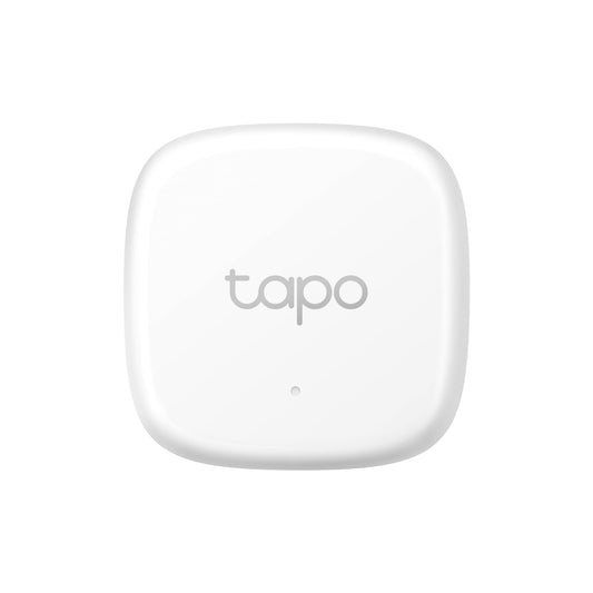 TP-Link Tapo Smart Temperature and Humidity Sensor T310, White, Requires Tapo Hub, High-Accuracy Swiss-Made Sensor, Real-Time Notifications, Free Data Storage, Long-Lasting Performance