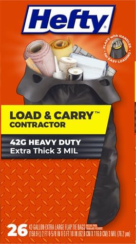 Hefty Heavy Duty Trash Bags, Large | 42 Gallon |