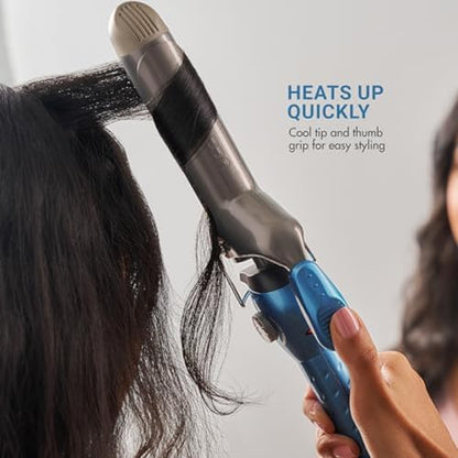 Nano Titanium Spring Curling Iron, Professional Hair Wand, Tool for Stylists, Nano Titanium Technology for Tight Curls or Loose Waves