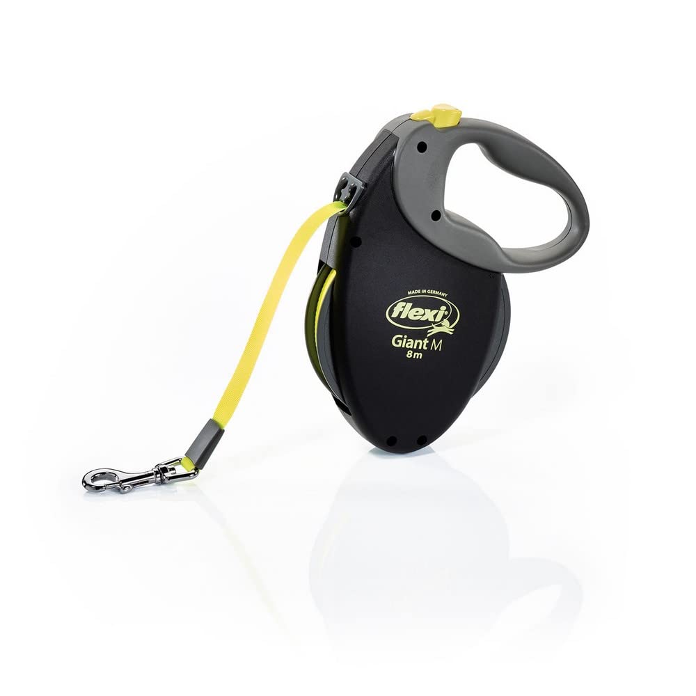 flexi Giant M Tape 8 m black/neon yellow