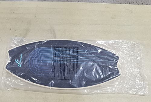 Sportneer Balance Board - 7 Modes Wobble Board with Adjustable Stoppers - Exercise Balancing Stability Trainer for Improve Balance, Surf Trainer & Physical Therapy - Roller and 2.8'' Ball Included