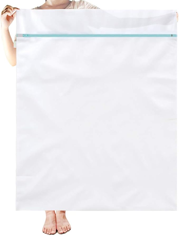 OTraki Large Mesh Washing Bag 43 x 35 in XL Laundry Bag Washer Machine Net