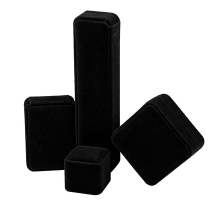 LUOLIPEYA 10 Pack Velvet Jewelry Gift Boxes for Bracelet Necklace Pendant Ring Earring Display Case Jewelry Box Storage Organizer Holder for Wedding