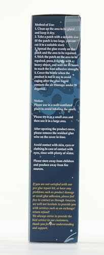 Paddling Pool Repair Kit Waterproof, Salt, Hot Water and UV Resistant Hot Tub Puncture Repair Kit, Inflatable Repair Kit Repairs a Variety of Inflatables (PVCJS)