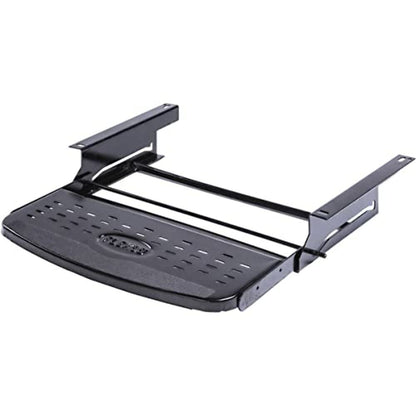 Stromberg Carlson Manual RV Step SMFP-1200 – Foldable Camper Stairs for Trailer, Portable Single Pull Out Platform for RV, Rust Resistant Construction, Exterior Camper Step, 24" Wide Non-Skid Design