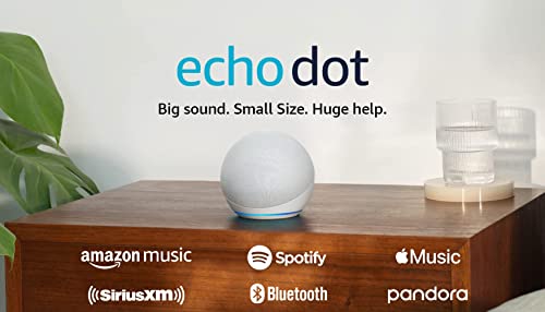 Amazon Echo Dot (newest model), Vibrant sounding Alexa speaker, Great for bedrooms, dining rooms and offices, Deep Sea Blue