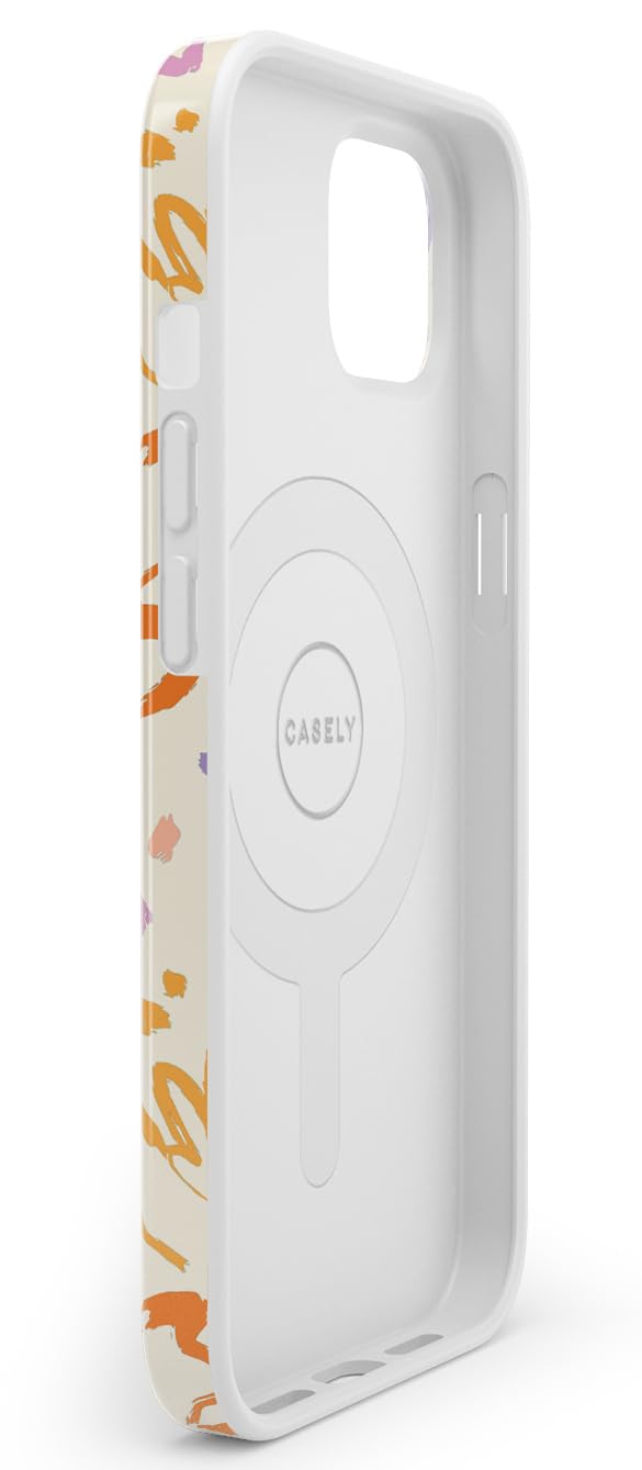 Casely iPhone 13 Case | Fit Check | Neutral Checkerboard | Compatible with MagSafe | Classic Ultra Slim Design
