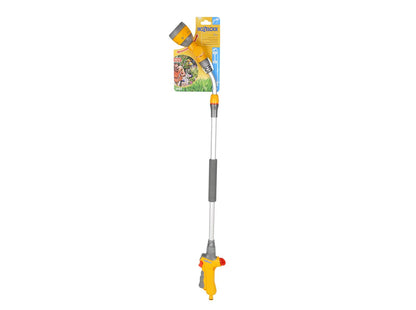 HOZELOCK - Telescopic Watering Lance Plus 140 : Ideal for Watering Plants at Different Heights, Ergonomic 140 cm Telescopic Wand, Adjustable Multi-jet Head: 7 Spray Patterns [2699 0000]