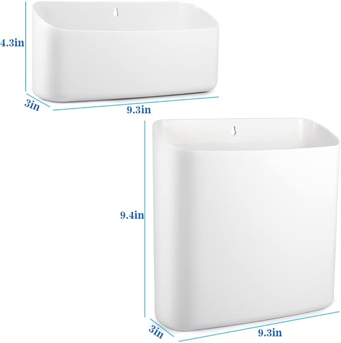Picowe Magnetic Laundry Storage, 2 Pack Lint Holder Bin