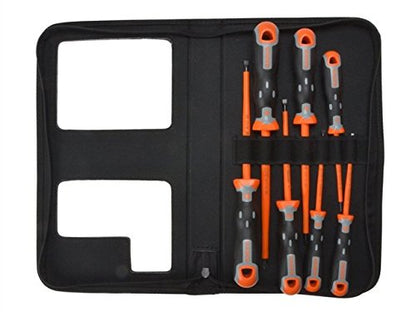Irazola 7pc Insulated Tekno+ Plus Aislo Screwdriver Set with Carry Case - Rated to EN60900 1000V AC