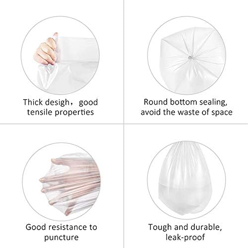 Small Trash Bags, Magesh 4 Gallon Trash Bag/Small Garbage Bags, Strong